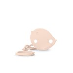 Attache - sucette cha�ne oisillons rose