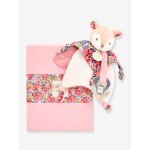 Attache - sucette - doudou et compagnie faon rose