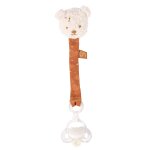 Attache - t�tine b�b� - orsino blanc / marron