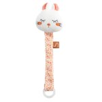 Attache - t�tine en velours lapin - esmee blanc