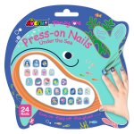 Autocollants pour ongles - sous la mer multicolor