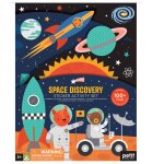 Autocollants r�utilisables - d�couverte de l'espace multicolor