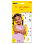 Autocollants tatouages - bijoux multicolor