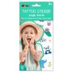 Autocollants tatouages - jungle multicolor