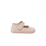 Babies barefoot en toile fermeture large sable
