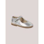 Babies en cuir bb argente