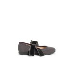 Babies avec ruban en velours pour filles gris