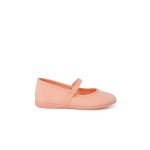 Babies � scratch fin en toile pour fille p�che