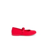 Babies � scratch fin en toile pour fille rouge