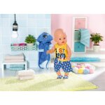 Baby born bath deluxe peignoir 43 cm bleu