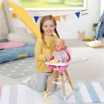 Baby born chaise haute pour poup�e de 43 cm multicolore