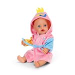 Baby born peignoir 43 cm multicolore