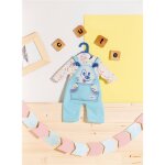 Baby born petits v�tements pour poup�e 36cm bleu et rose