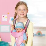 Baby born porte - b�b� pour poup�e rose