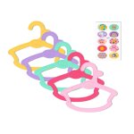 Baby born set de 5 cintres pour vêtements poupées multicolore Baby born set de 5 cintres pour vêtements poupées multicolore