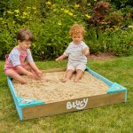 Bac � sable bluey bois fsc� marron - bleu