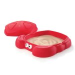 Bac  sable crabe rouge