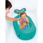Baignoire gonflable baleine - bleu