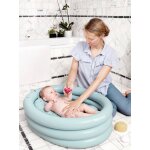 Baignoire gonflable �volutive aquadots bleu