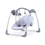 Balancelle musicale de papa hippo gris