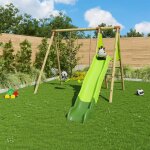 Balan�oire en 2, 30 m topwood lumi - 4 enfants bois