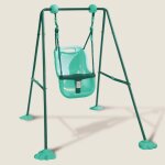 Balan�oire b�b� en m�tal 1 agr�s marron