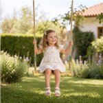 Balan�oire pour portique 2 m - 2, 5 m bois