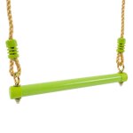 Balanoire trapze pour portique mtal h190 - 250cm marron - vert