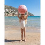 Balle gonflable enfant pour plage et piscine rose