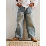 Ballerines cuir fille collection maternelle marron