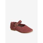 Ballerines cuir fille collection maternelle vieux rose Ballerines cuir fille collection maternelle vieux rose