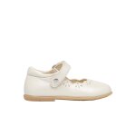 Ballerines en cuir olya beige -