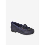 Ballerines cuir paillet� fille collection maternelle marine