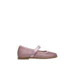 Ballerines en cuir avec paillettes elana rose -