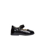 Ballerines en cuir verni olya noir -