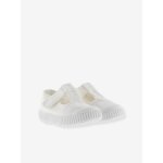 Ballerines enfant mercedes lona tintada blanc