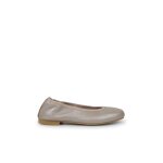 Ballerines fille cuir nacr couleur chair