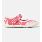 Ballerines fille cuir peu path rose pastel