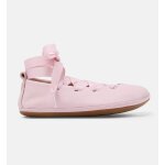 Ballerines fille cuir right kids rose pastel