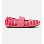 Ballerines fille cuir right kids rose rouge
