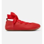 Ballerines fille cuir right kids rouge moyen
