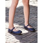 Ballerines  paillettes fille bleu