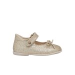 Ballerines en tissu pailleté ballet platine - Ballerines en tissu pailleté ballet platine -