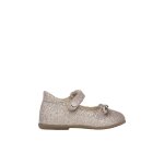 Ballerines en tissu paillet ballet rose clair -