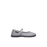 Ballerines en tissu paillet� pavia 2 argent -