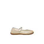 Ballerines en tissu paillet pavia 2 platine -