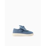 Ballerines en toile � semelle souple bleu