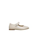 Ballerines en vernis darling beige -