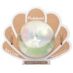 Ballon coquillage enfant 10 cm pour jeux d ext�rieur et d int�rieur blanc