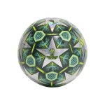 Ballon de foot entranement style aluminium (taille 5) tpe ucl champions league vert / multicolore